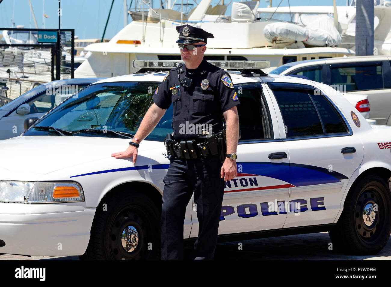 Policeman Car