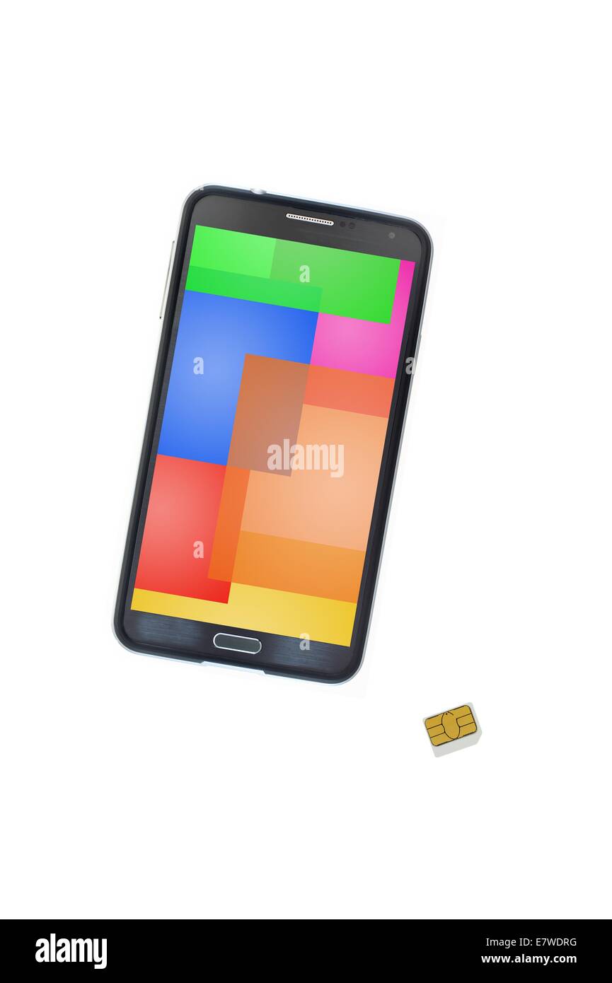 Sim Set Side View A close up shot of a sim card Stock Photo - Alamy