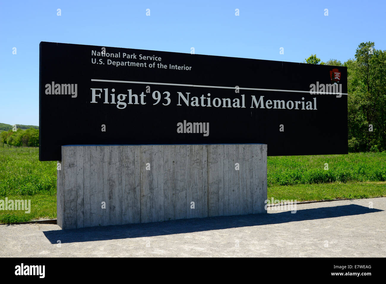 Flight 93 National Memorial Shanksville Pennsylvania PA Stock Photo