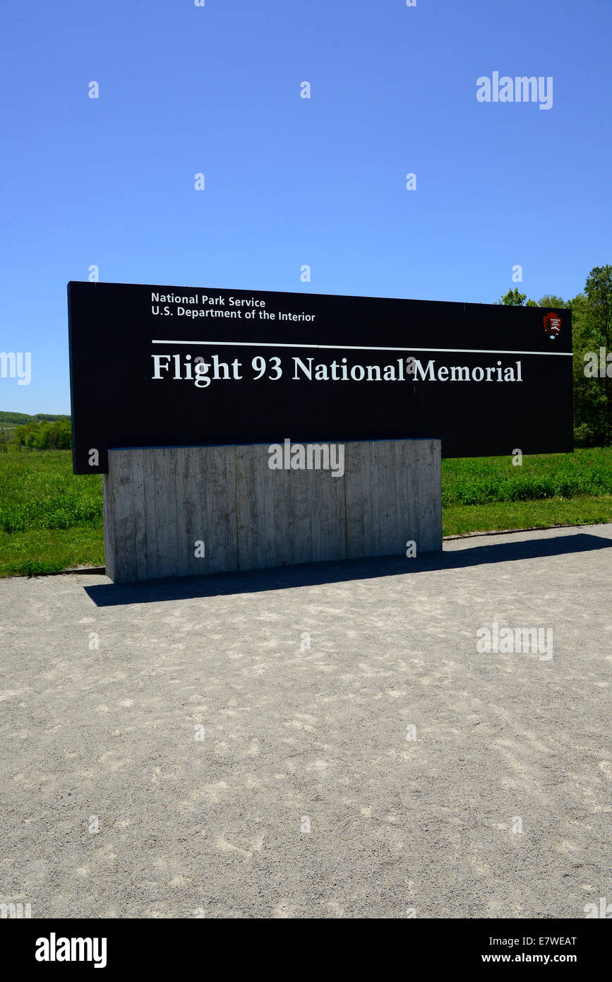 Flight 93 National Memorial Shanksville Pennsylvania PA Stock Photo Alamy
