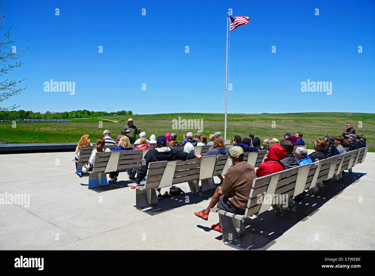 Flight 93 National Memorial Shanksville Pennsylvania PA Stock Photo Alamy
