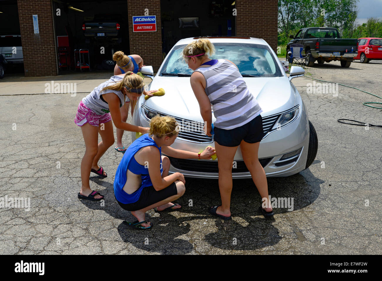 Car wash school hires stock photography and images Alamy