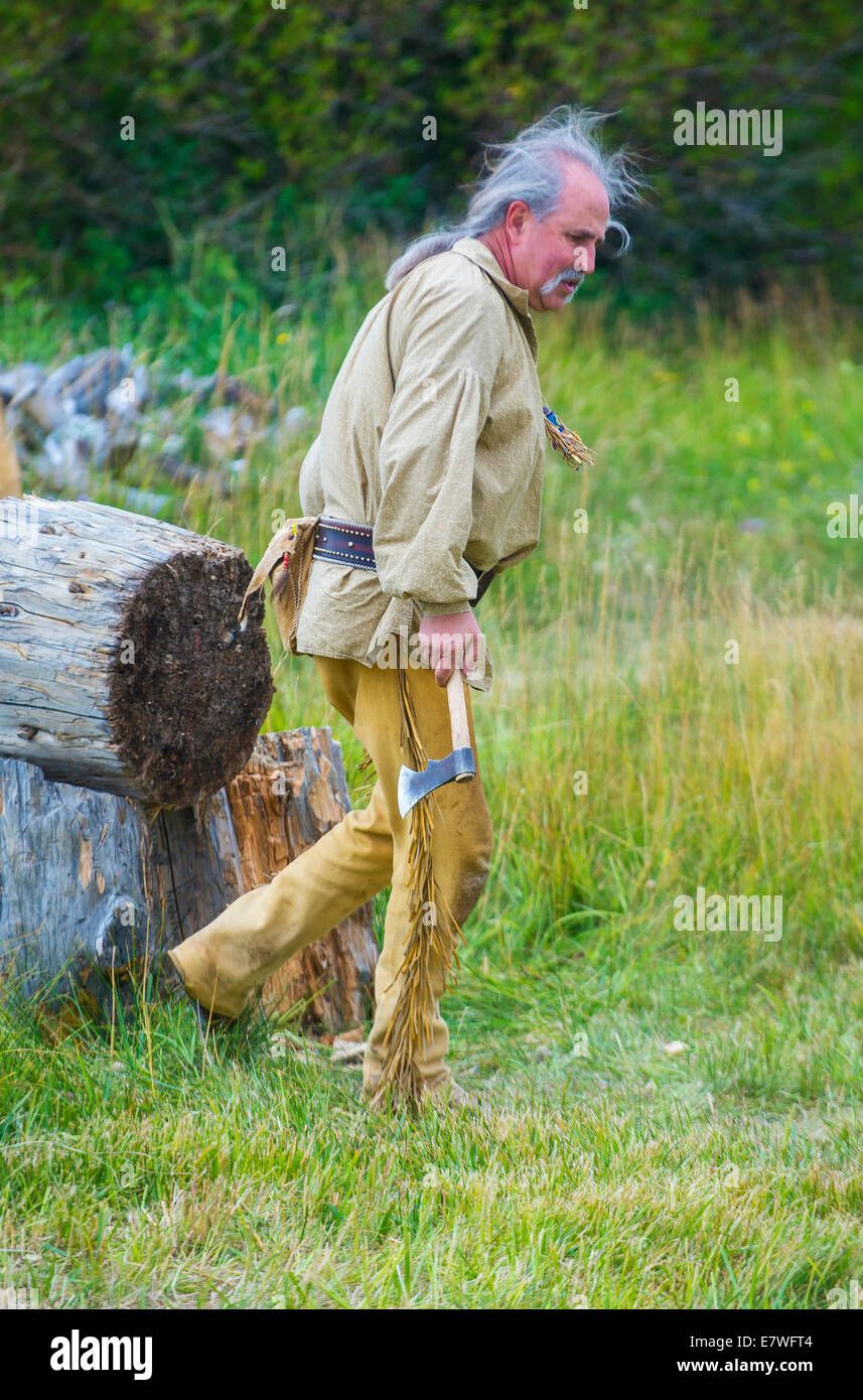 Mountain man rendezvous wyoming hires stock photography and images Alamy