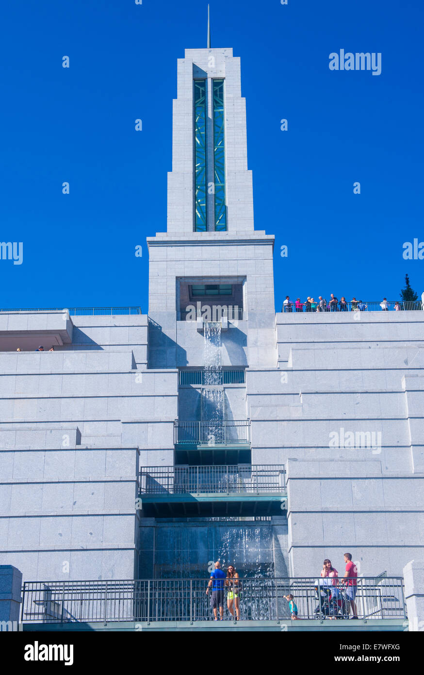 The LDS Conference Center in Salt Lake City , Utah Stock Photo Alamy
