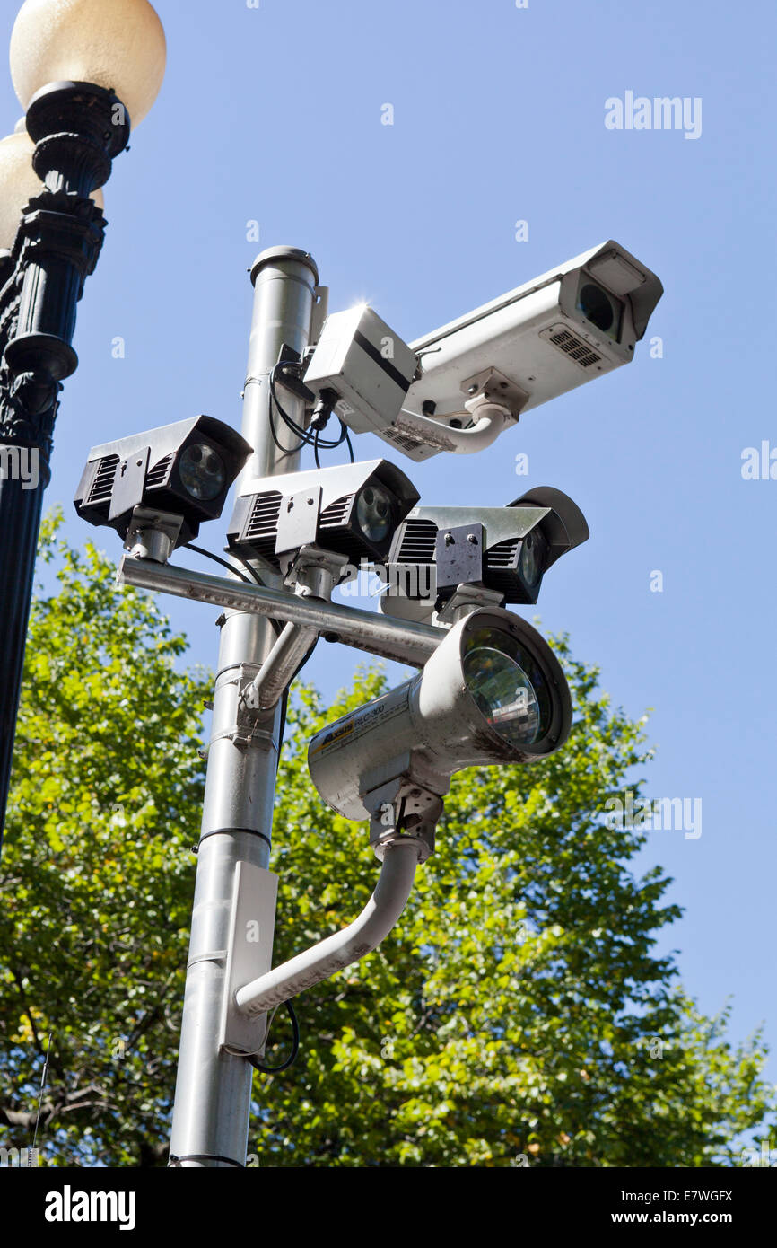 Traffic and automatic car license plate number recognition cameras