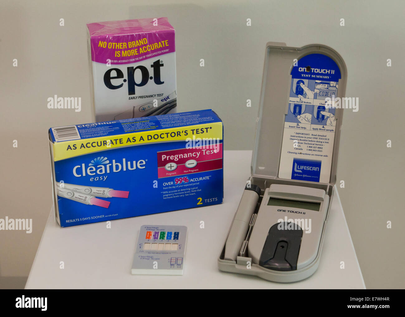 Home pregnancy test kits - USA Stock Photo