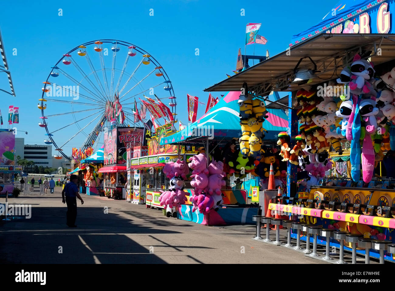 Ferris Wheel Florida State Fair Tampa FL Stock Photo Alamy