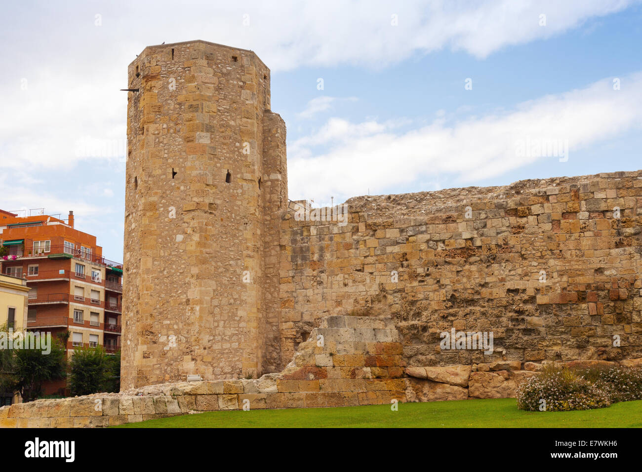 The Roman circus. Ancient stone fortress in Tarragona, Catalonia, Spain