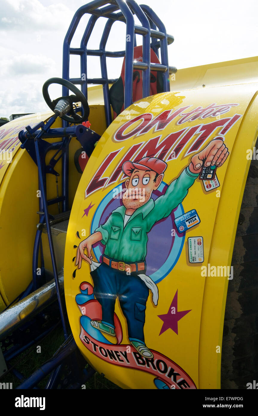 tractor puller pulling pullers Stock Photo Alamy