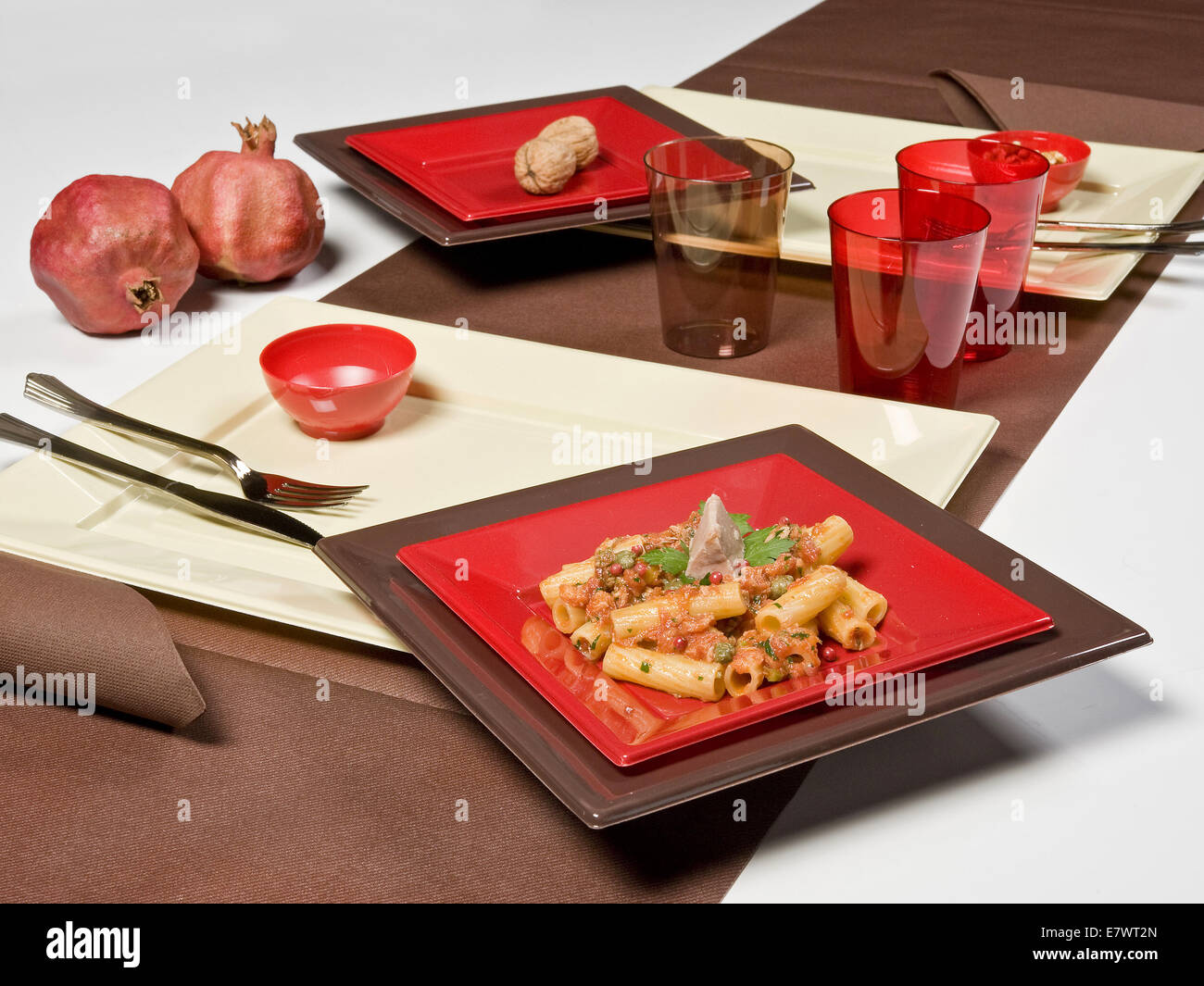 Diner set hi-res stock photography and images - Alamy