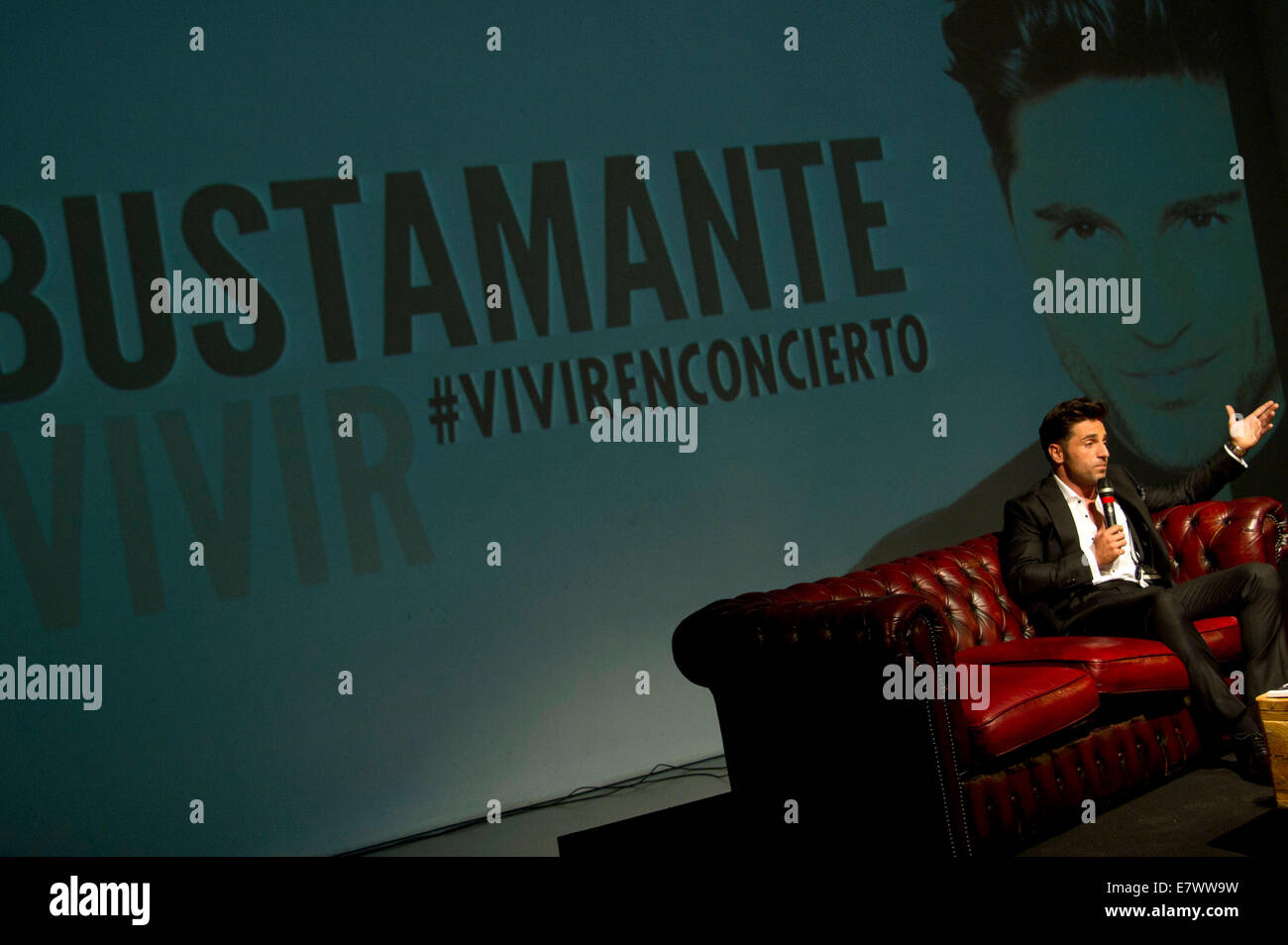 Singer David Bustamante attends new album ‘Vivir’ press conference at