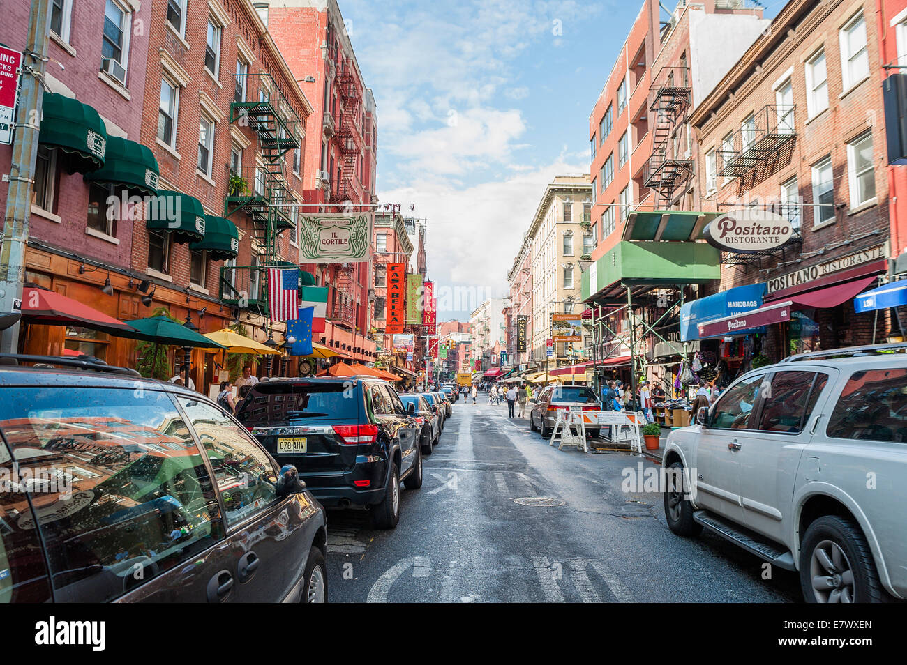 'Little Italy' in New York City Stock Photo
