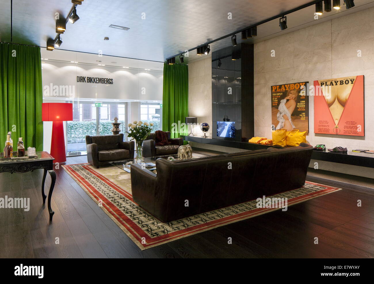 Dirk Bikkembergs show room in Milano Italy Stock Photo Alamy
