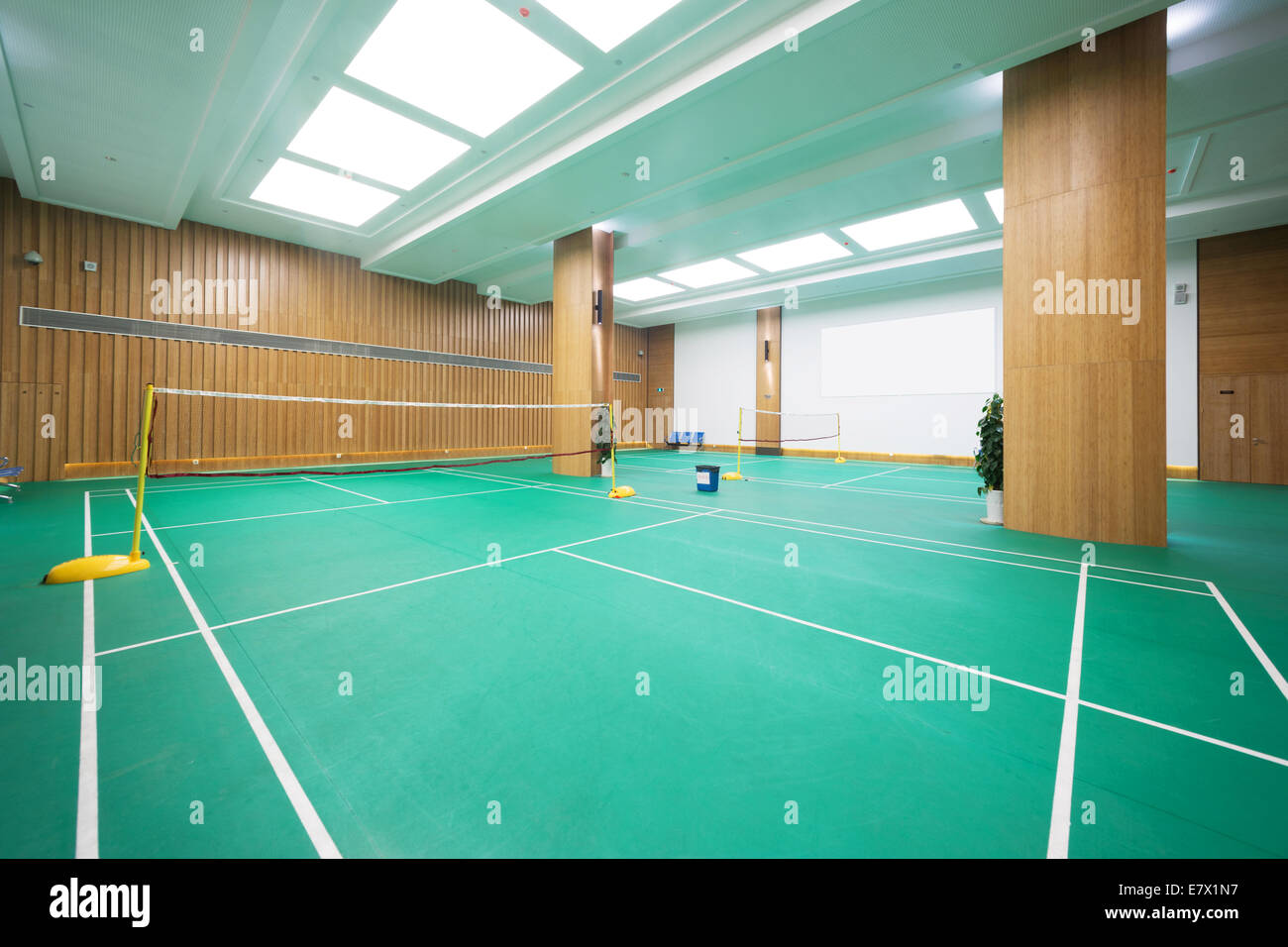 Badminton Court High Resolution Stock Photography and Images Alamy