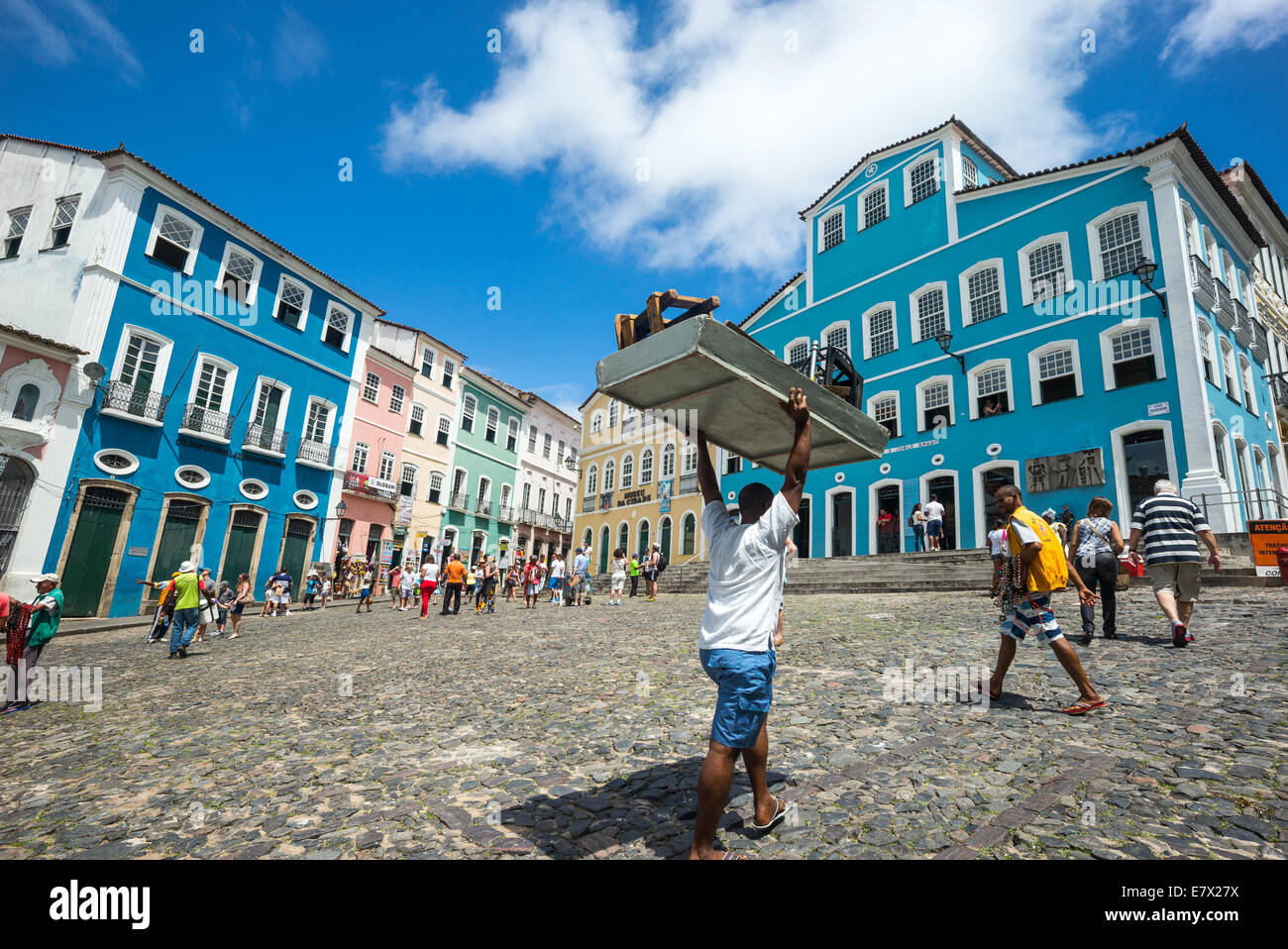 Salvador street carnival in Pelourinho, Bahia, Brazil, South America Stock  Photo - Alamy