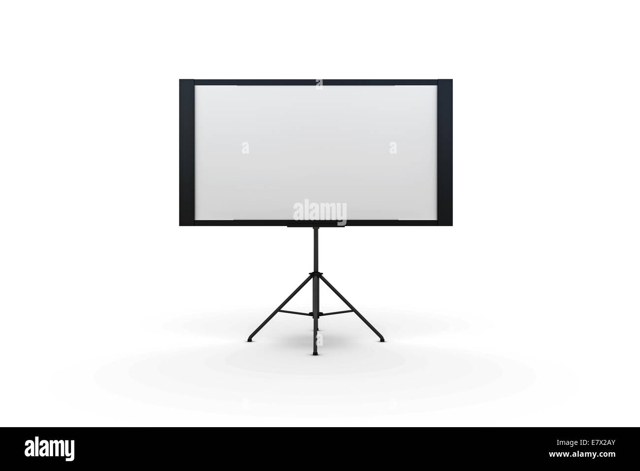 screen projector isolated on white background Stock Photo Alamy