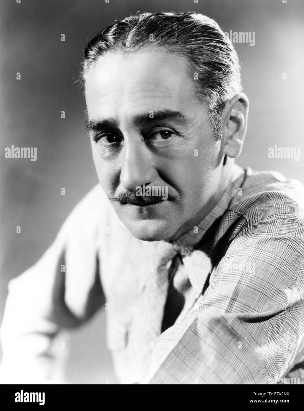 Adolphe Menjou 10 1963 American Film Actor About 1940 Stock Photo Alamy