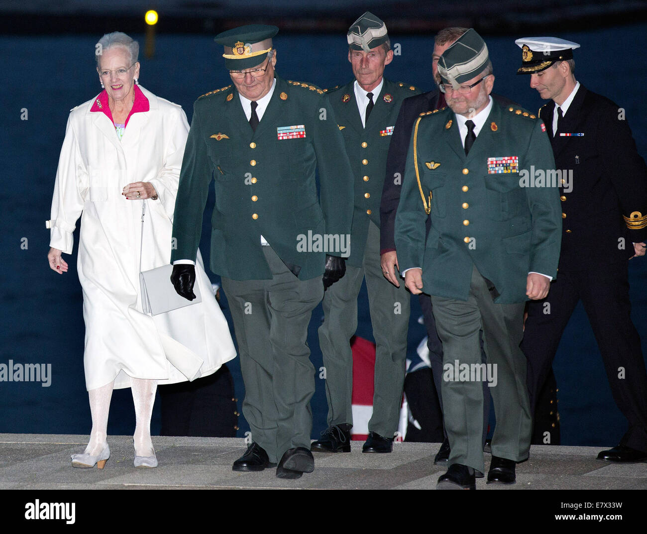 1966 Princess Margrethe Attends Danish Air Force School Royalty Wirephoto 8X10 