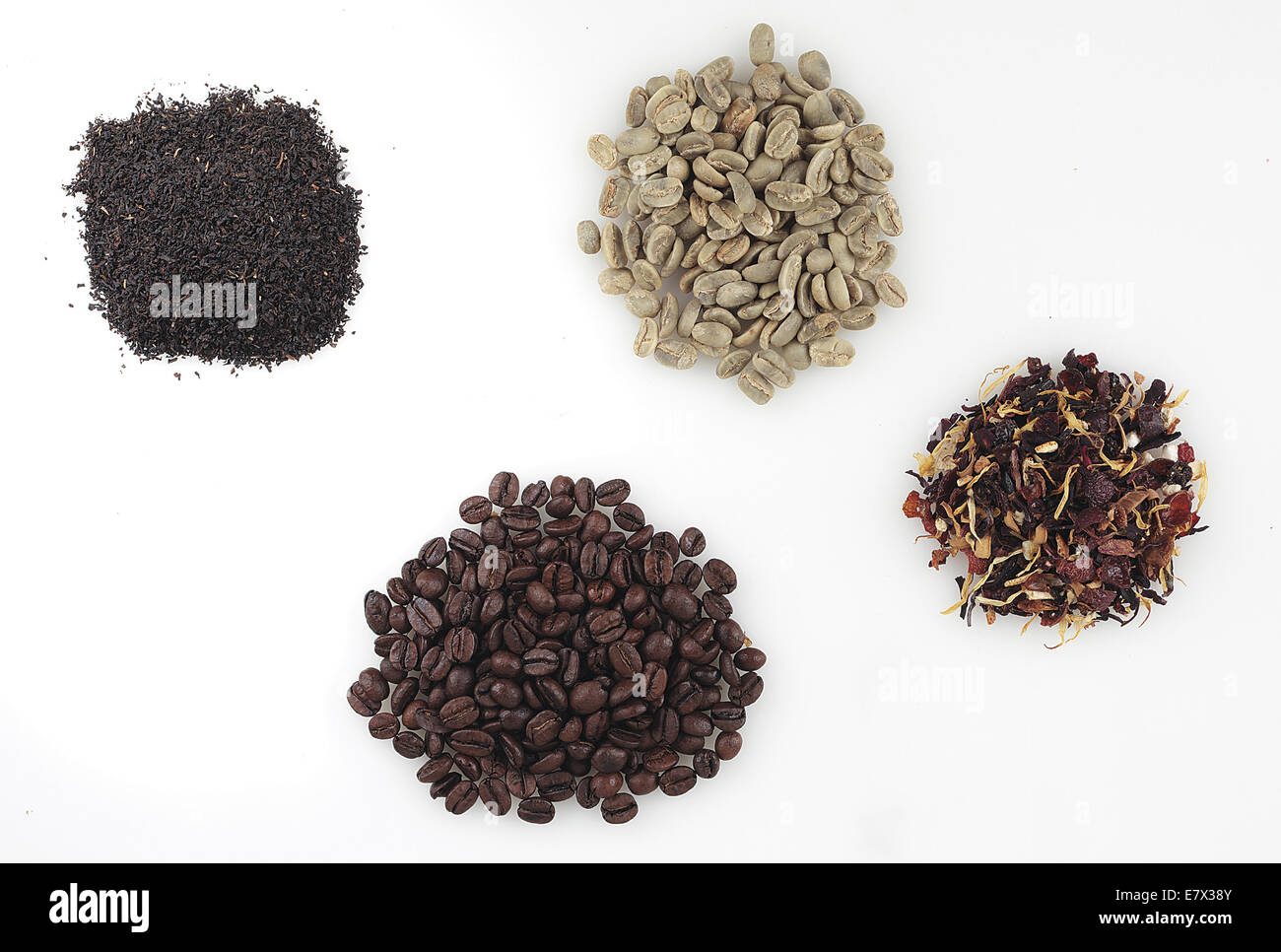 Macro grain tea coffee Stock Photo Alamy