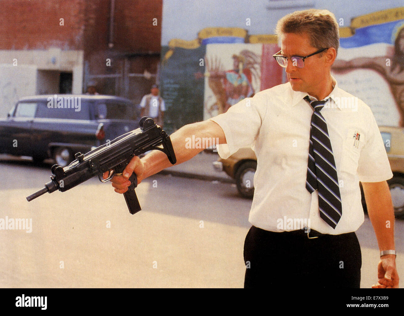 FALLING DOWN  1993 Alcor Films production with Michael Douglas Stock Photo