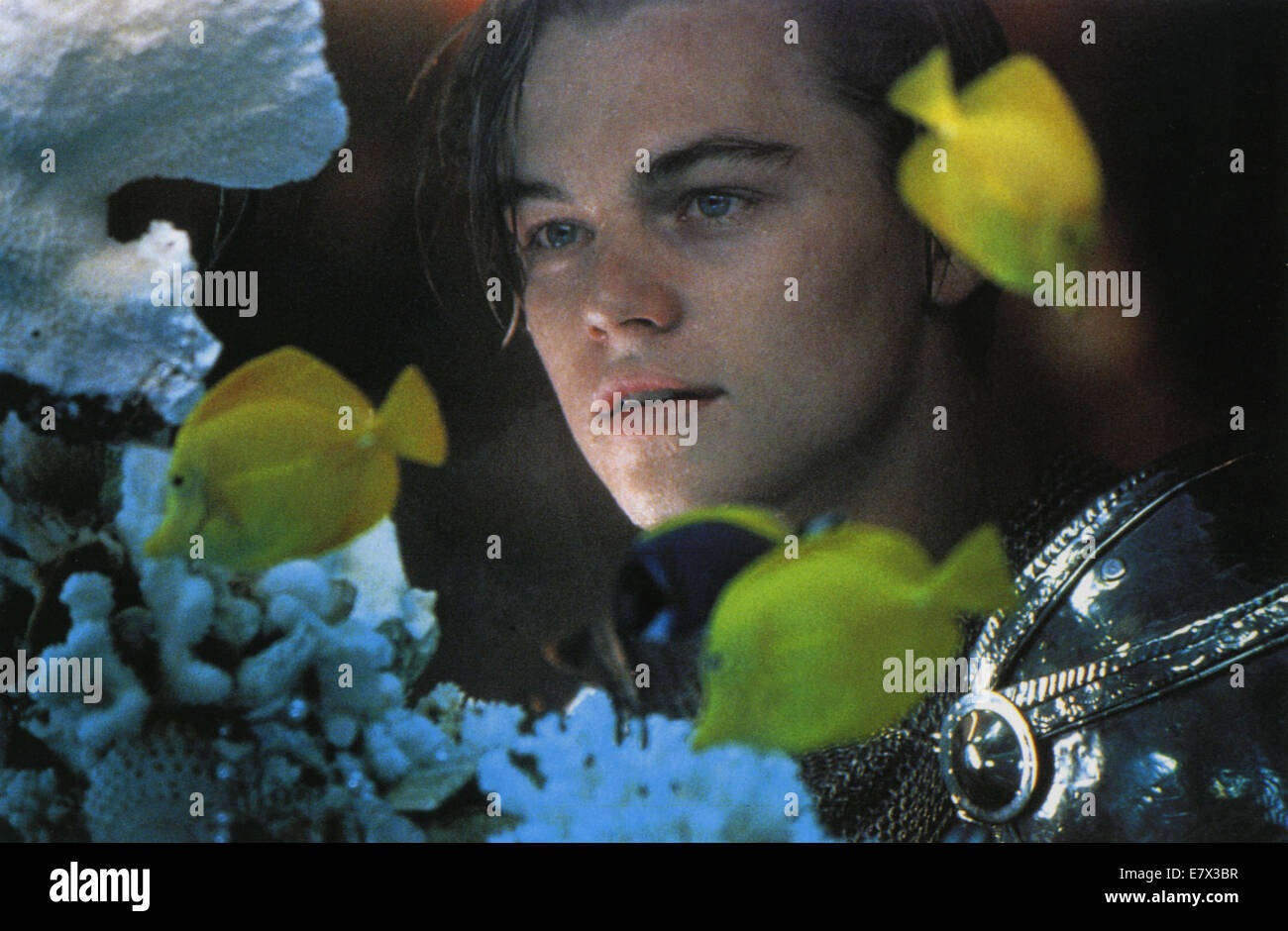 ROMEO + JULIET 1996 Twentieth Century Fox film with Leonardo DiCaprio Stock Photo