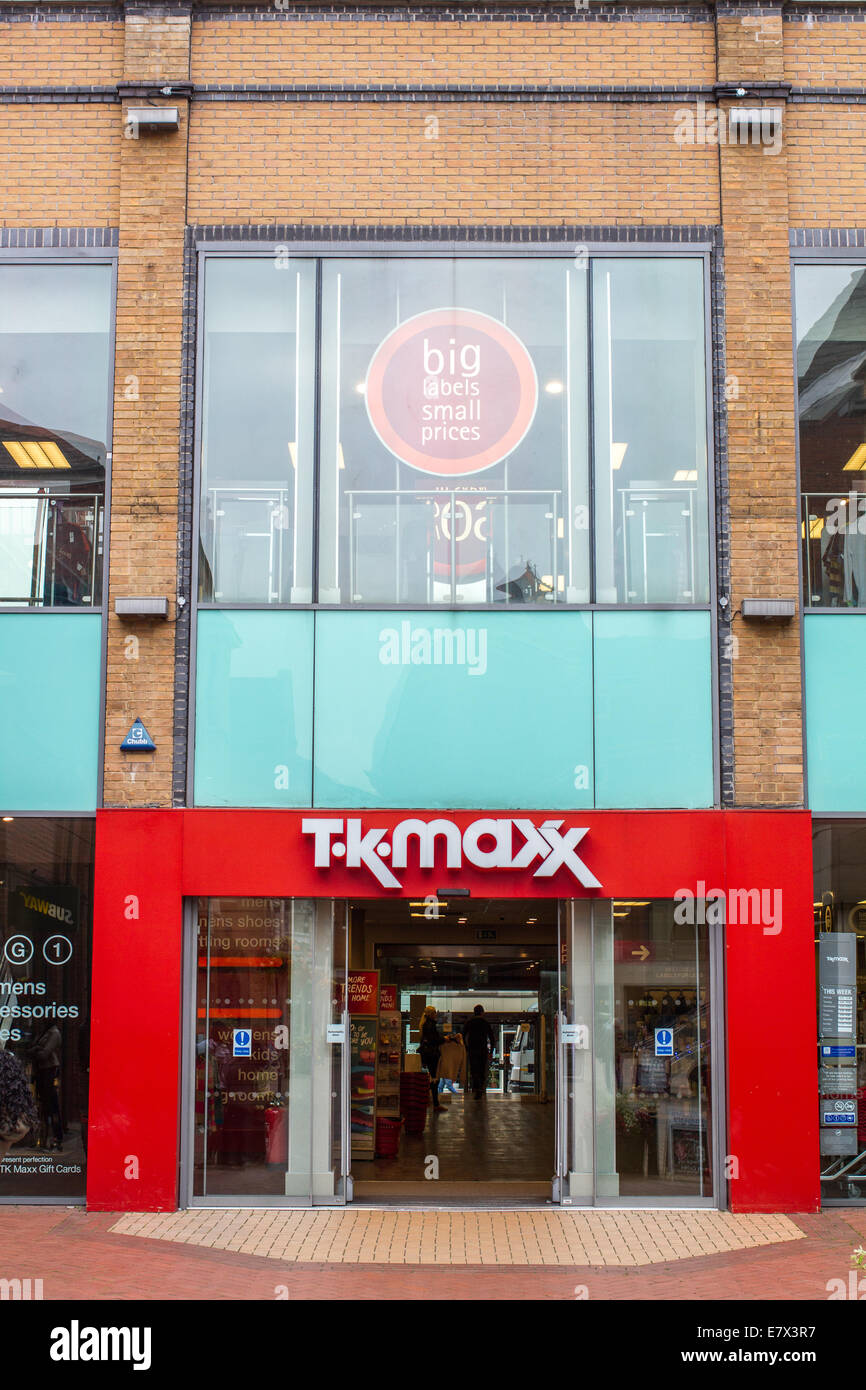 TK Max shop in Orchard Square Sheffield South Yorkshire UK Stock Photo Alamy