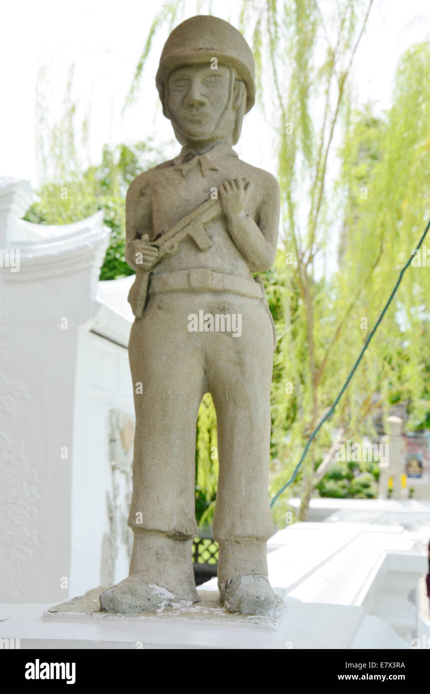 Chinese Ship Ballast stone figurines of Wat Arun ratchawararam