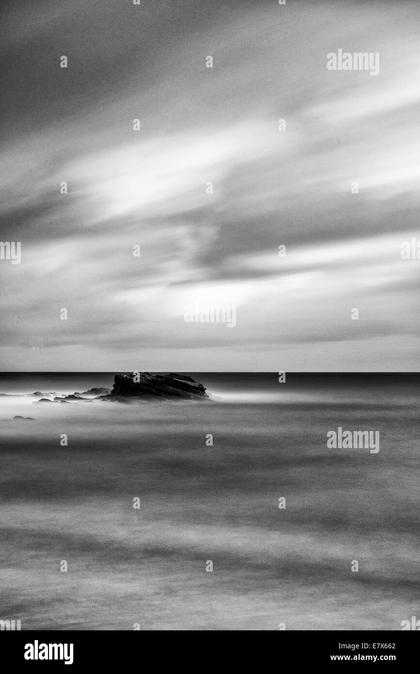 Mediterranean coast france Black and White Stock Photos & Images - Alamy
