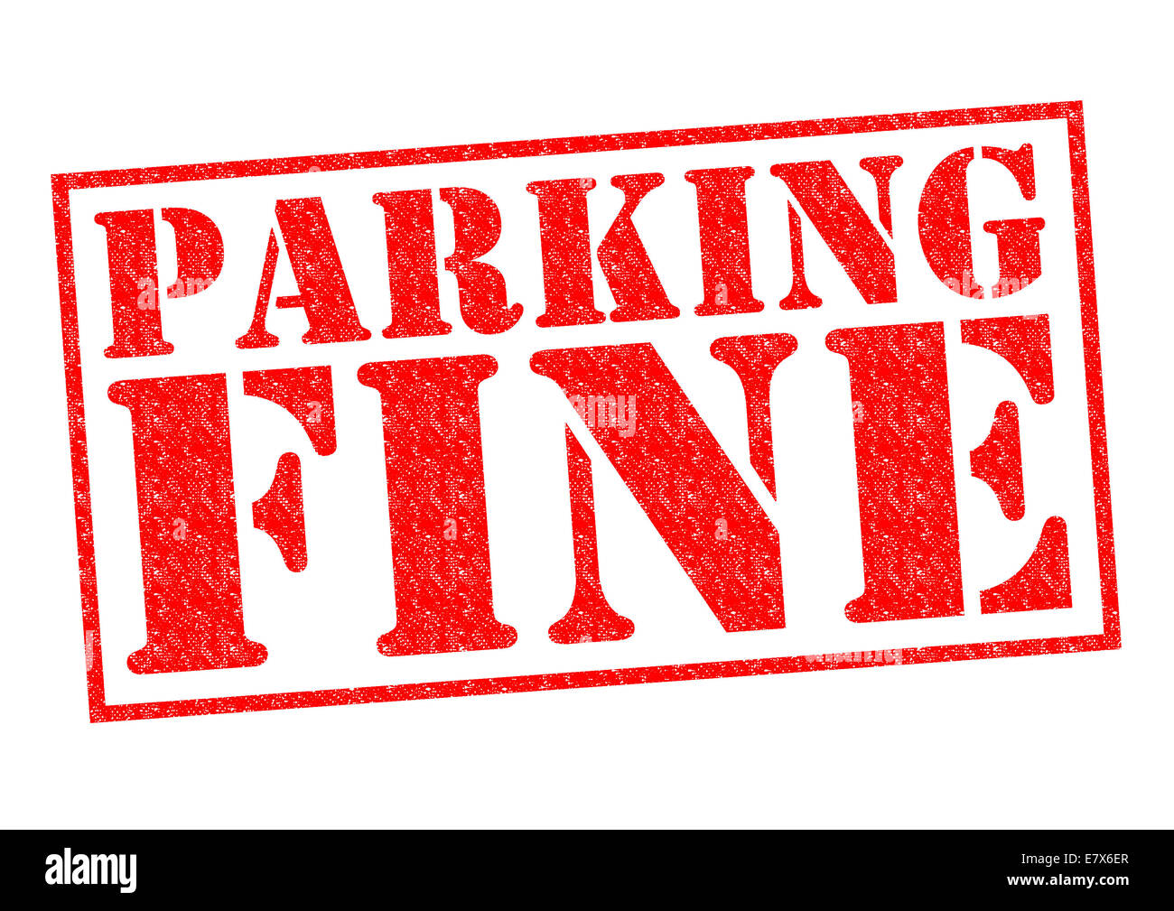 Fixed penalty parking charge Cut Out Stock Images & Pictures Alamy