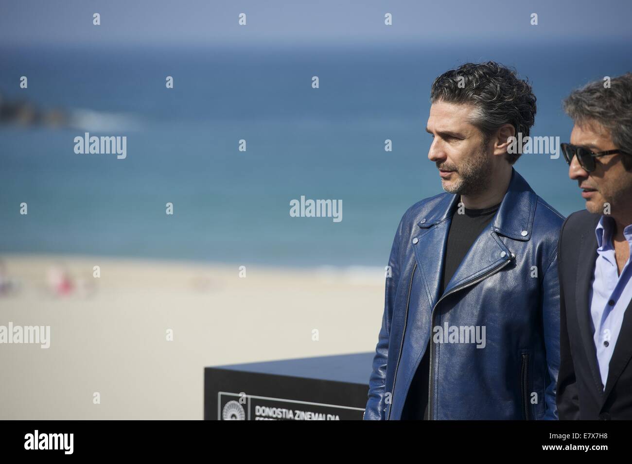 San Sebastian, Euskadi, Spain. 25th Sep, 2014. Leonardo Sbaraglia attend 'Relatos Salvajes' Photocall during the 62nd San Sebastian International Film Festival at the Kursaal Palace on September 25, 2014 in San Sebastian, Spain. Credit:  Jack Abuin/ZUMA Wire/Alamy Live News Stock Photo