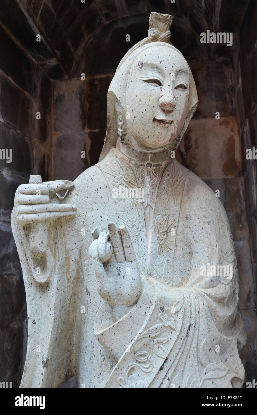 Chinese Ship Ballast stone figurines of Wat Arun ratchawararam