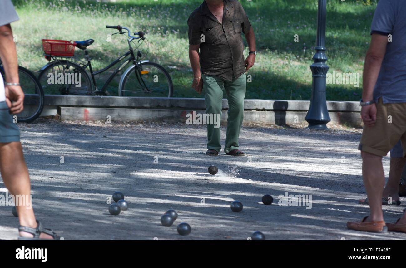 Petanque High Resolution Stock Photography And Images Alamy