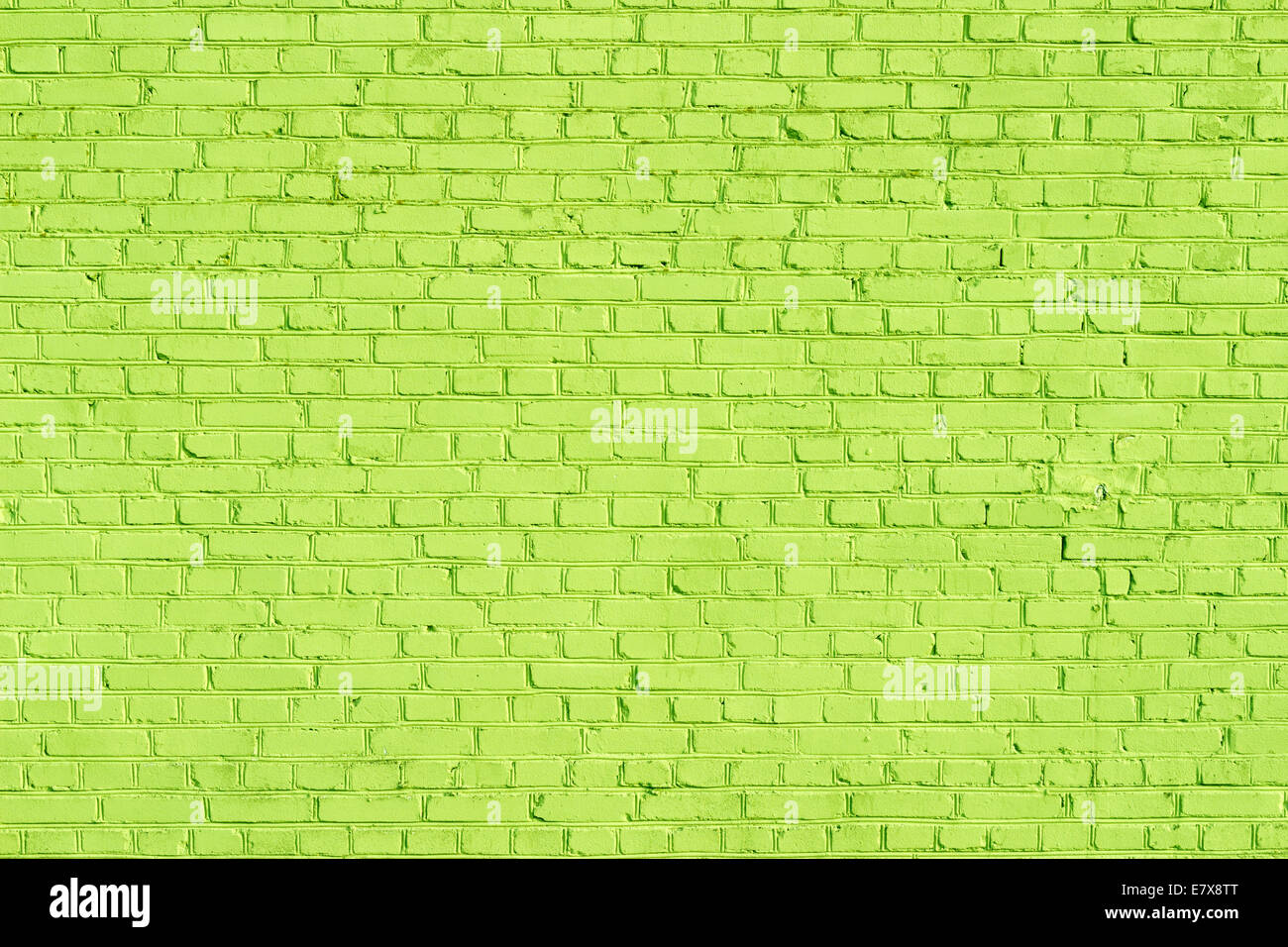 Background texture of a old green brick wall Stock Photo - Alamy