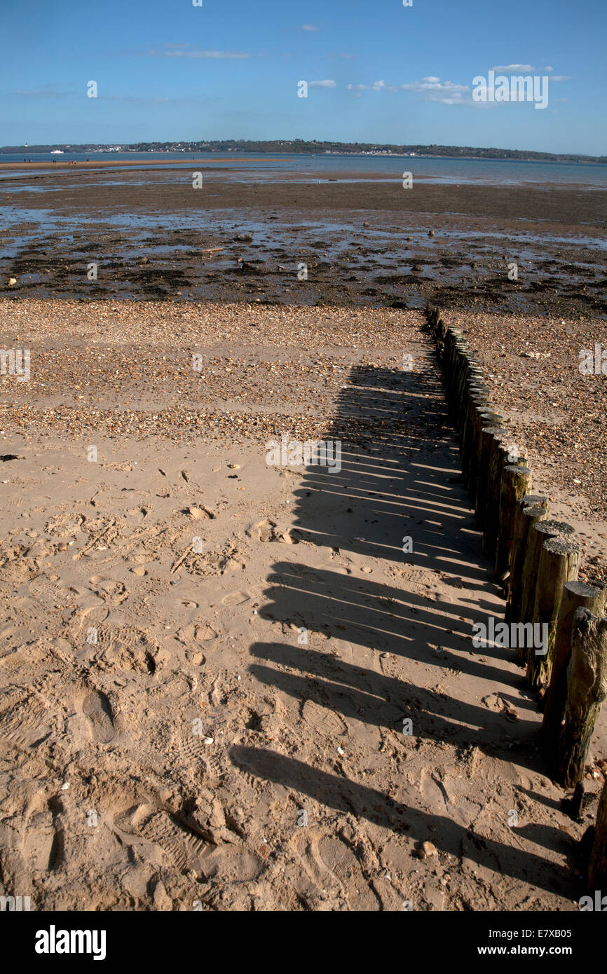 lepe beach hampshire england Stock Photo Alamy