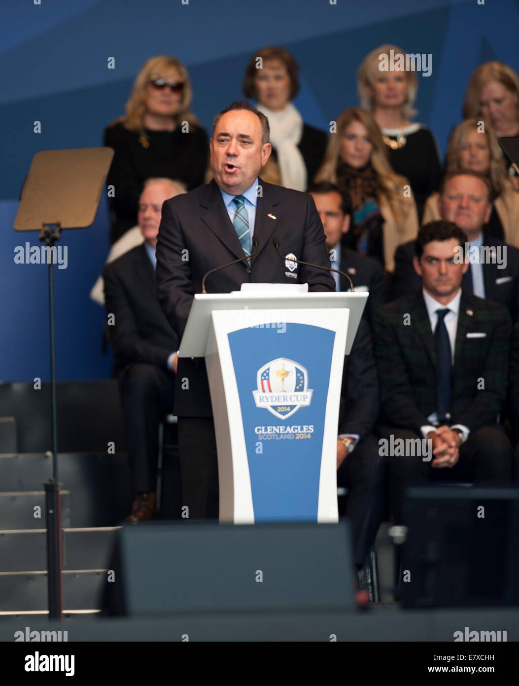 Gleneagles, Auchterarder, Perthshire, Scotland. 25th Sep, 2014. The