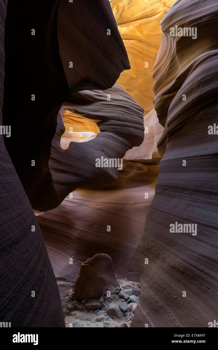 Lower Antelope Canyon, #13, Page, Arizona, USA Stock Photo
