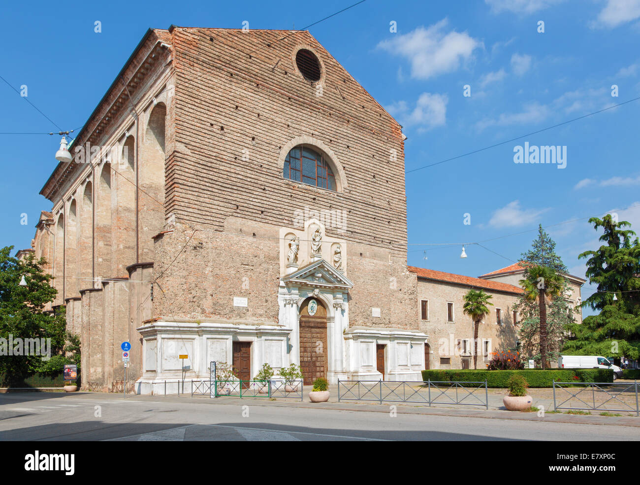 Padua The church Basilica del Carmine Stock Photo Alamy