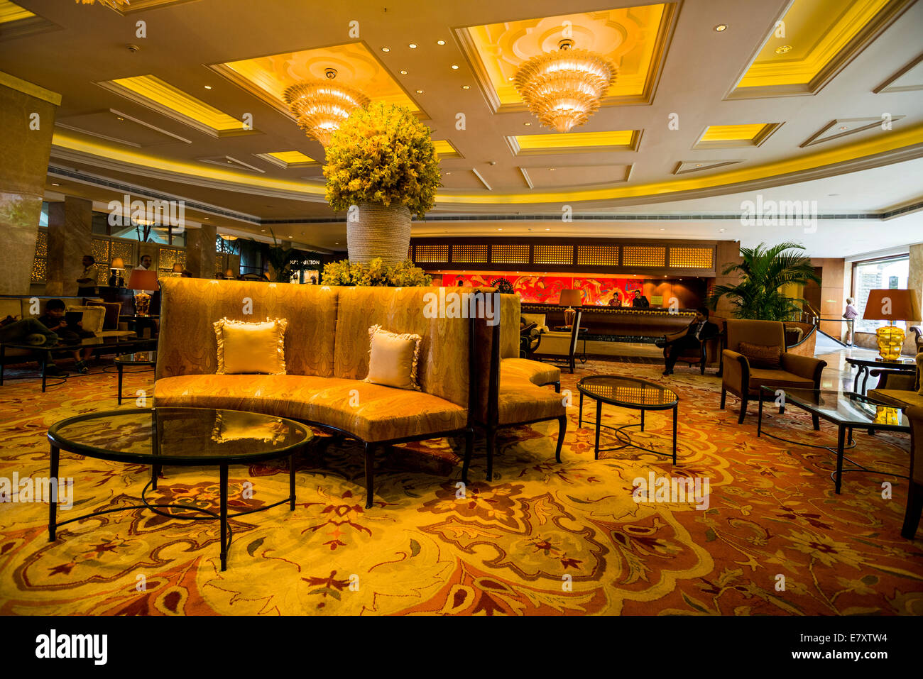 Lounge inside the Colaba Taj Mahal Palace Hotel, Colaba ...