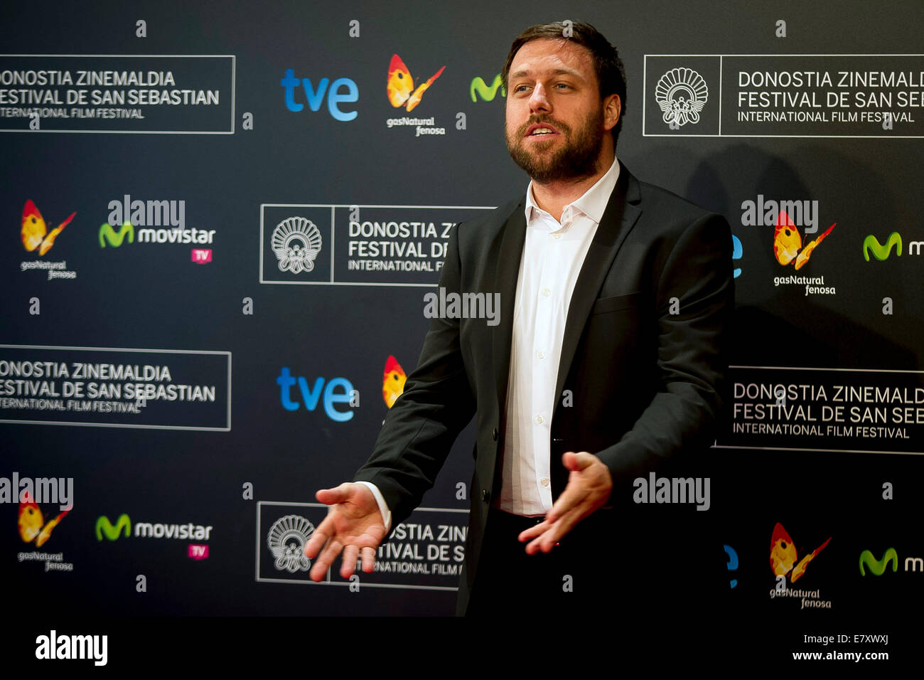 Maxime Giroux attending the 'Felix and Meira' premiere at the 62nd San