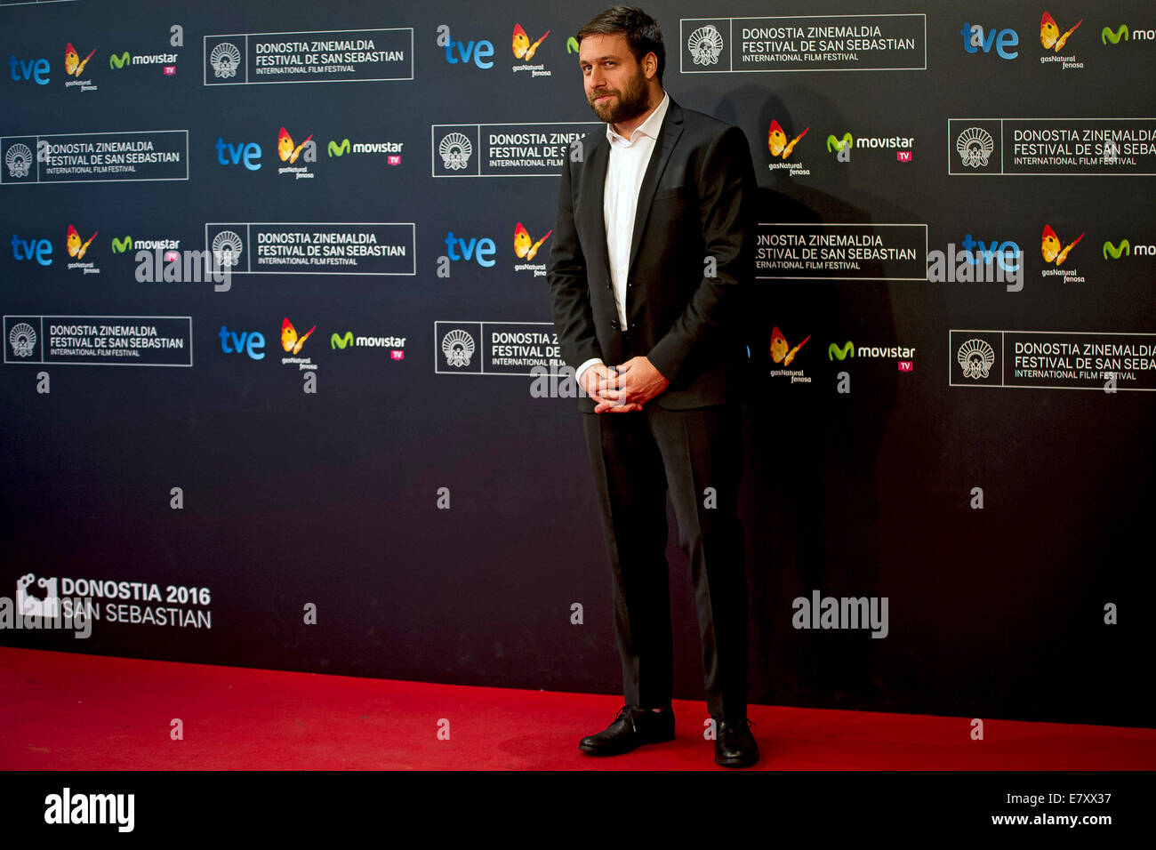 Maxime Giroux attending the 'Felix and Meira' premiere at the 62nd San