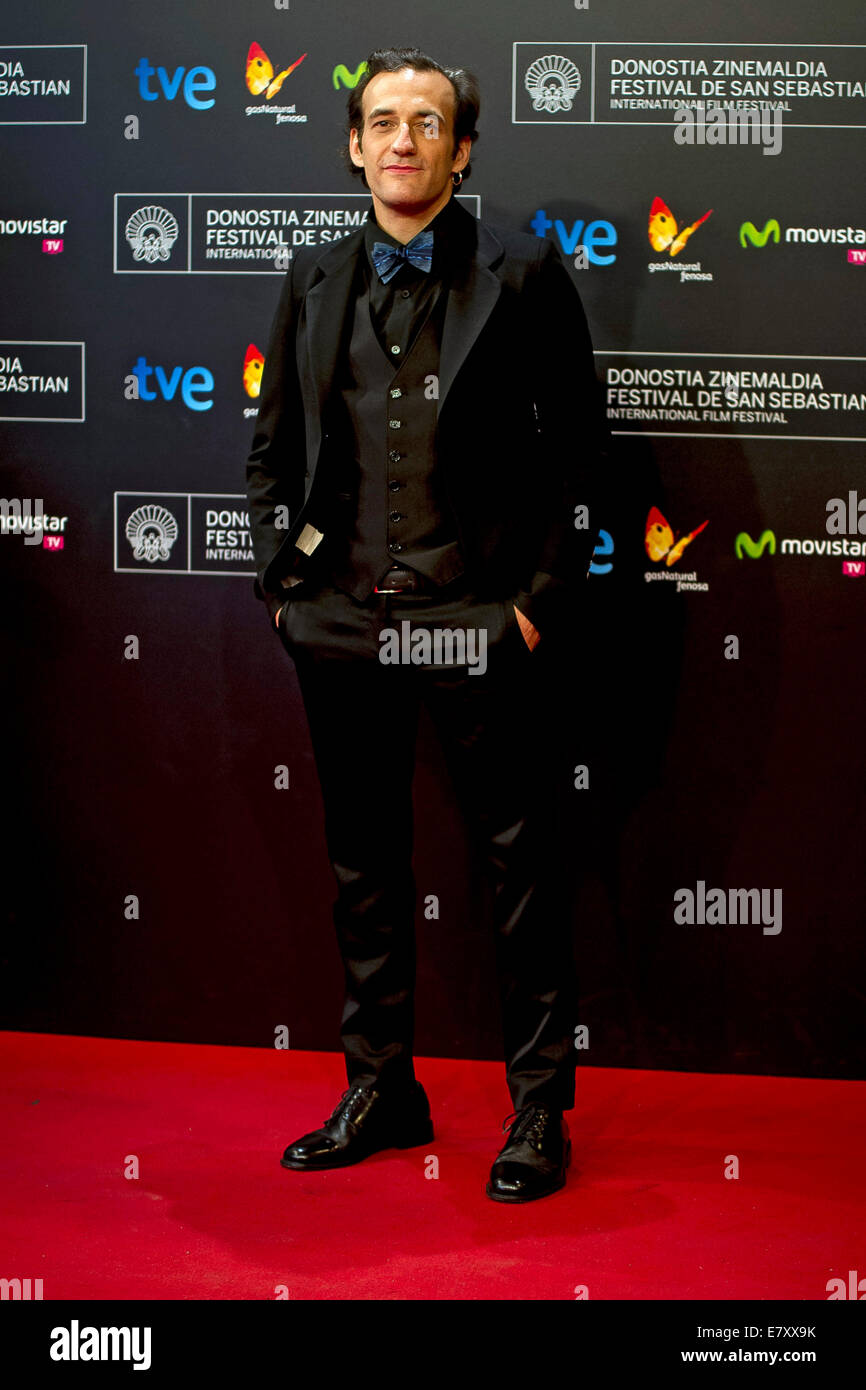 Martin Dubreuil attending the 'Felix and Meira' premiere at the 62nd San Sebastian International Film Festival on September 24, 2014/picture alliance Stock Photo