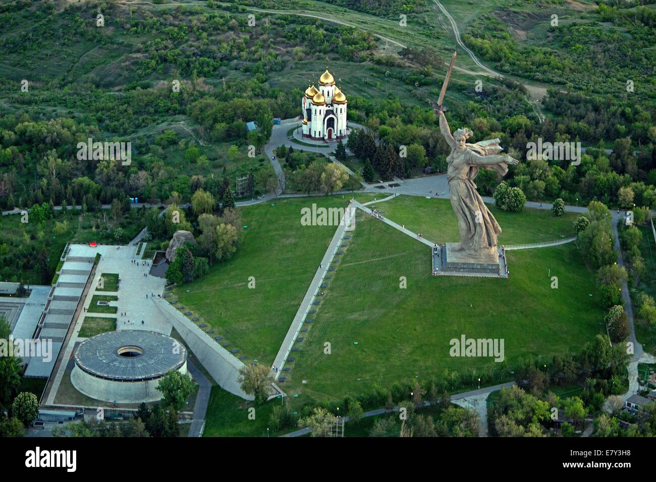 'The Motherland Calls' statue. 'The Motherland Calls', also called