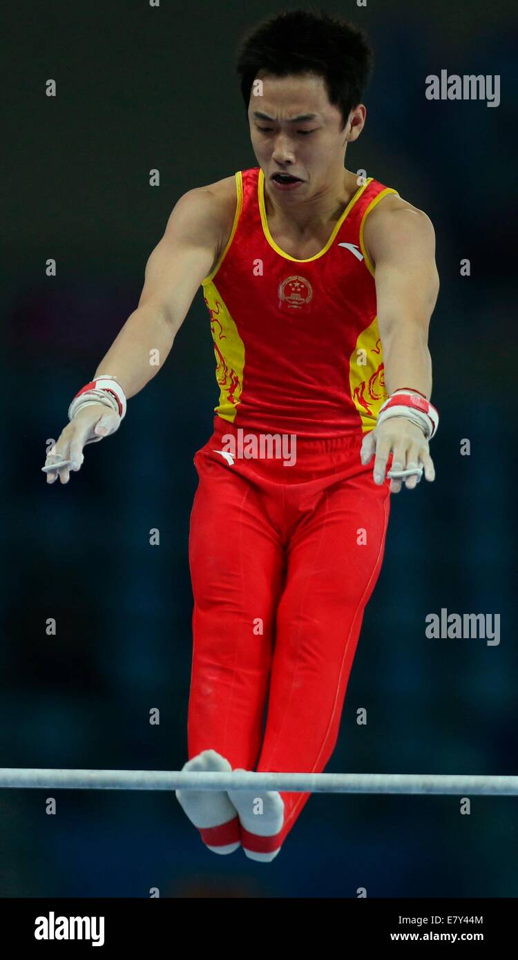 Chinese Gymnast Kai Zou Win High Resolution Stock Photography and ...