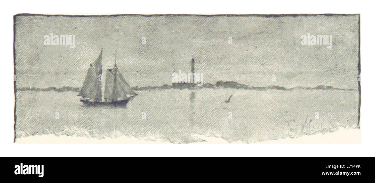 Anastasia island florida map hi res - Florida 1889 P029 Anastasia Island E7Y4PK