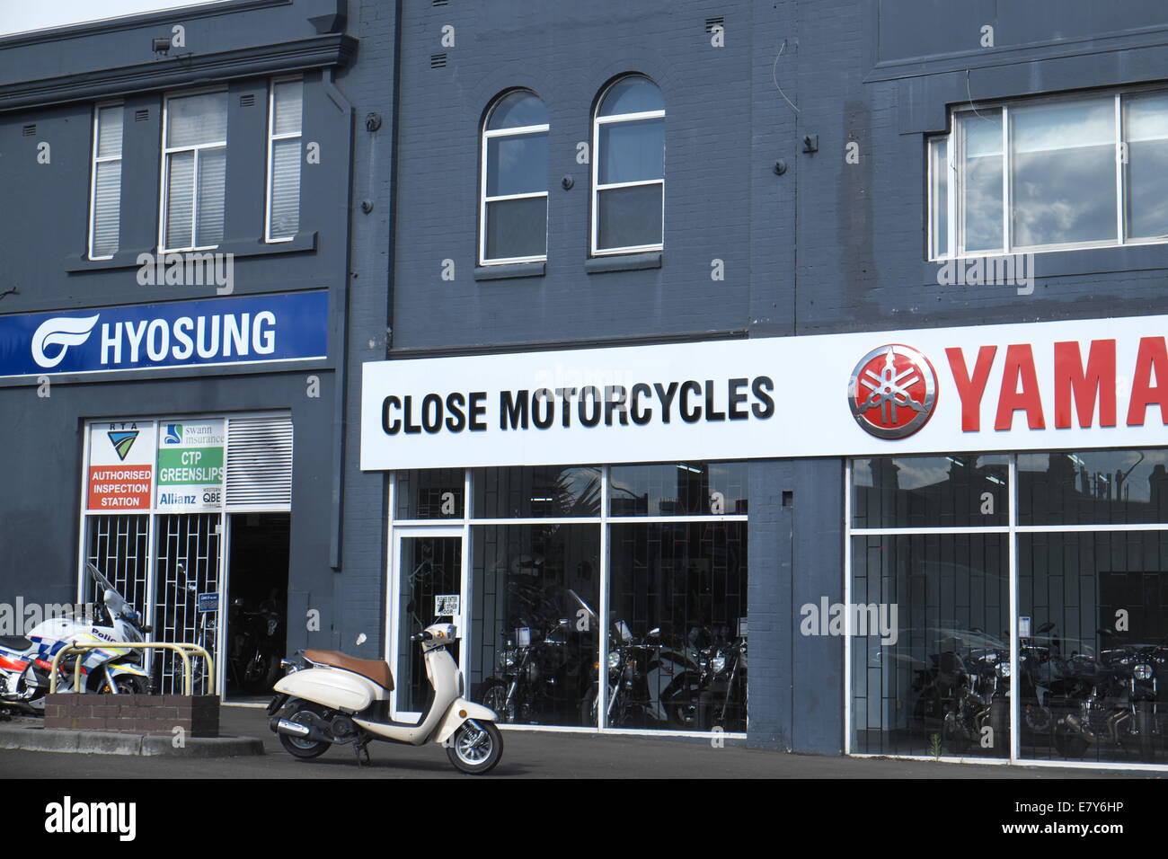 Motorcycle dealer hires stock photography and images Alamy