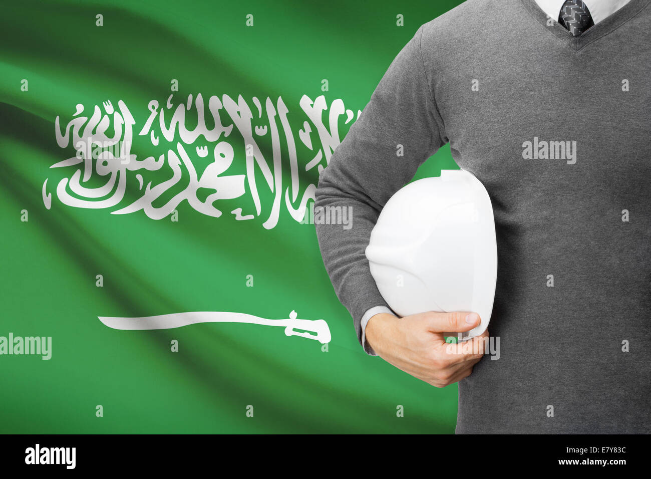 Saudi arabia construction worker hi-res stock photography and images ...