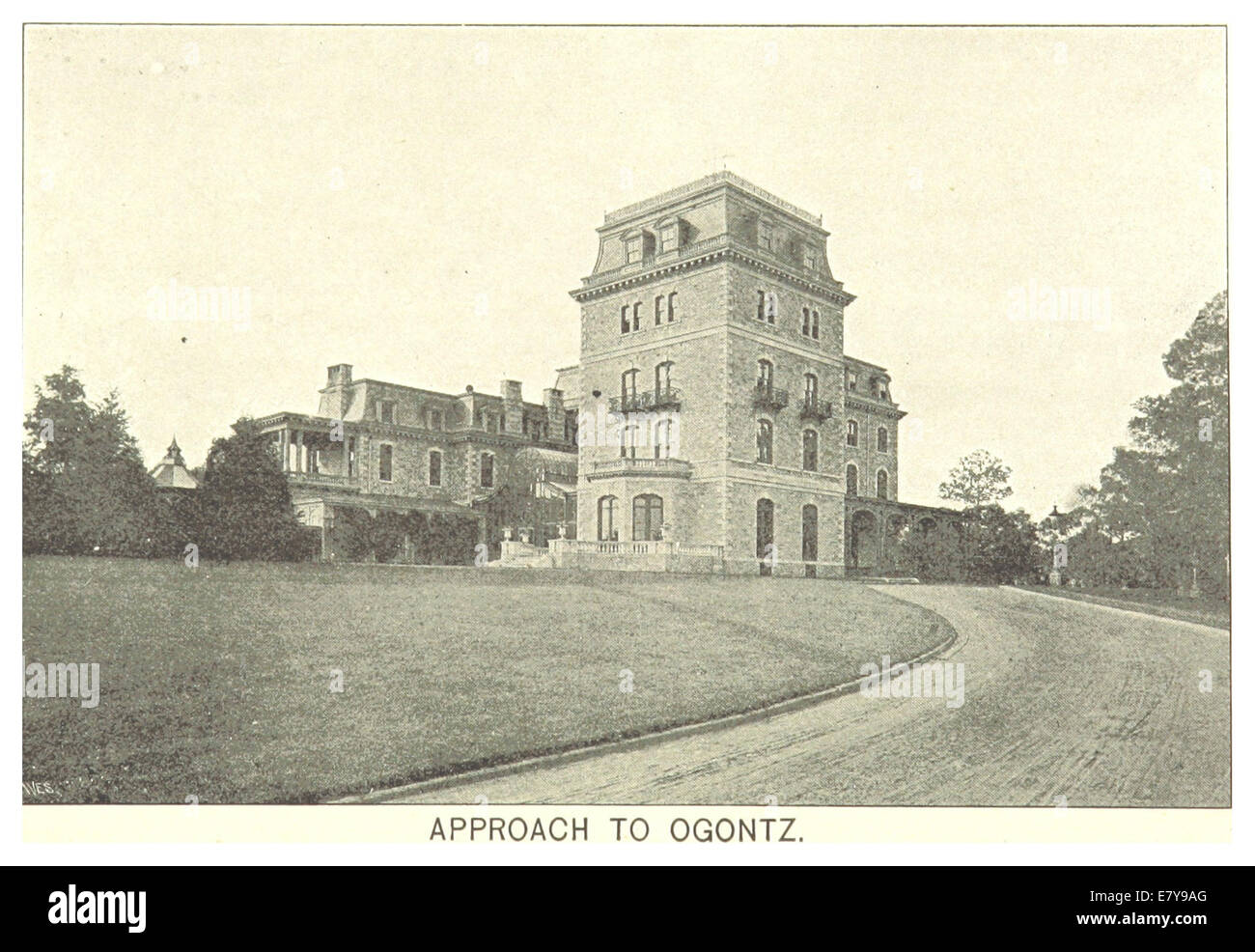 HOTCHKIN(1892) p118 Philadelphia, Ogontz School for Young Ladies Stock