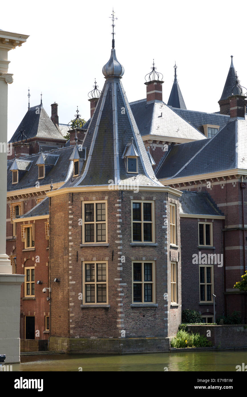 Torentje or little tower, the official office of the Prime Minister of the Netherlands  in the hague Stock Photo
