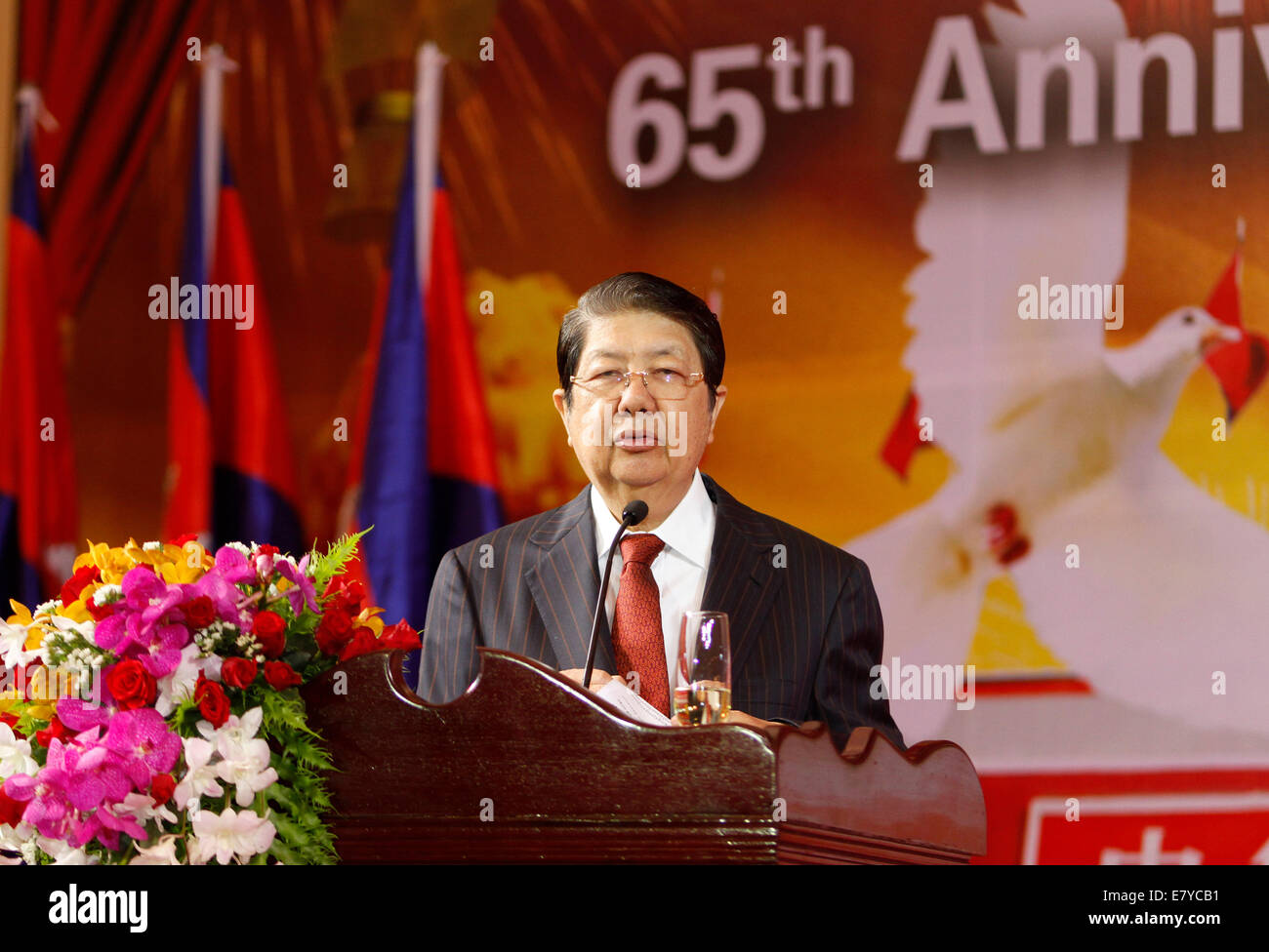 Phnom Penh Cambodia 26th Sep 2014 Cambodian Deputy Prime