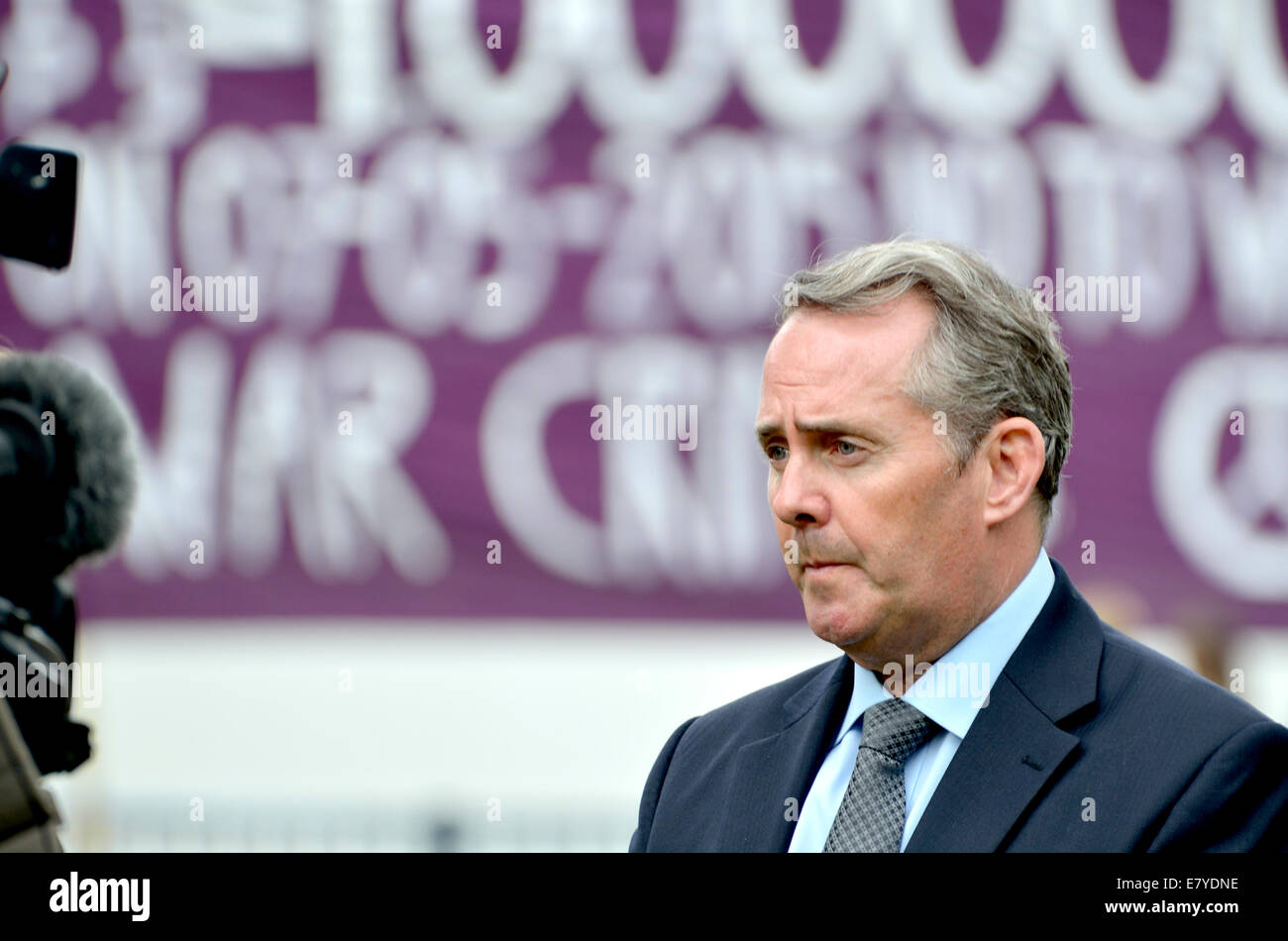 Liam fox mp for north somerset hi-res stock photography and images - Alamy